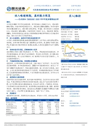 2021年半年度业绩预告点评：收入略超预期，盈利能力恢复