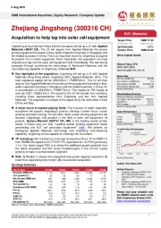 Acquisition to help tap into solar cell equipment