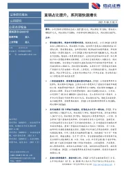 直销占比提升，系列酒快速增长