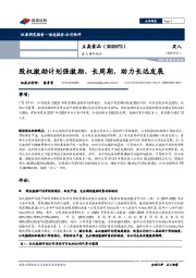 重大事件快评:股权激励计划强激励、长周期,助力长远发展