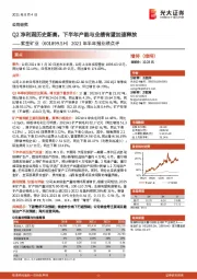 2021年半年报业绩点评:Q2净利润历史新高,下半年产能与业绩有望加速释放