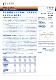 光伏硅料进入投产高峰,三氯氢硅龙头有望充分享受景气