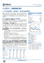 上半年表现亮眼，收获颇丰，Q2实现高速增长