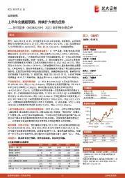 2021年中报业绩点评：上半年业绩超预期，持续扩大领先优势