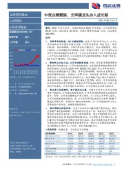 中报业绩靓丽，光学膜龙头步入成长期