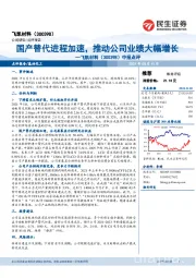 中报点评：国产替代进程加速，推动公司业绩大幅增长