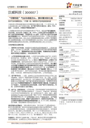 “专精特新”气体传感器龙头,厚积薄发新机遇