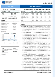 业绩符合预期，半导体探针业务表现亮眼