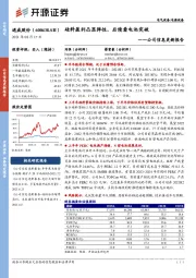 公司信息更新报告：硅料盈利凸显弹性，后续看电池突破