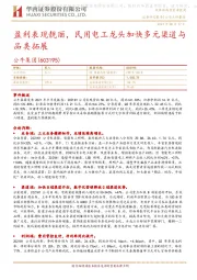 盈利表现靓丽,民用电工龙头加快多元渠道与品类拓展