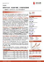 2021年半年报点评:硅料供不应求,电池满产满销,公司盈利实现高增