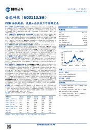 PDH扬帆起航，氢能+光伏助力可持续发展