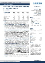 2021年中报点评:剔除疫情补贴业绩稳健增长,强化业务&区域布局