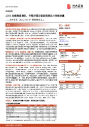 跟踪报告之二：21H1业绩高速增长，车载存储及智能视频芯片持续放量