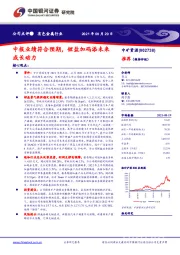 中报业绩符合预期,锂盐加码添未来成长动力