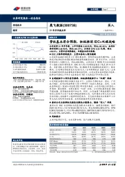21年半年报点评:营收基本符合预期,积极推进IDC+双碳战略