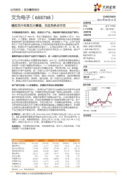模拟芯片布局五大赛道,芯应用多点开花