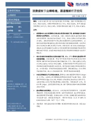 消费疲软下业绩略增,渠道精耕打开空间