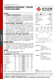 中报亮眼单季业绩再创新高,供给紧缺下溶剂开启涨价周期!