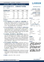 2021年中报点评:正极业务量利齐升,业绩略超市场预期