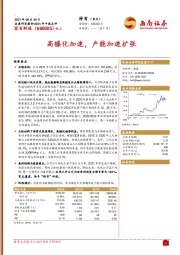 高镍化加速,产能加速扩张