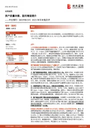 2021年半年报点评：资产质量改善，盈利增速提升