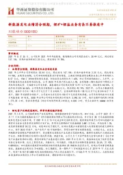 新能源发电业绩符合预期，锂矿+锂盐业务有条不紊推进中