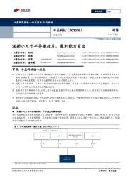 动态点评：深耕小尺寸半导体硅片，盈利能力突出