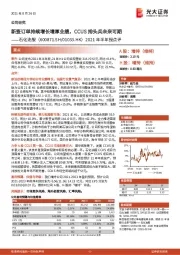 2021年半年报点评：新签订单持续增长增厚业绩，CCUS排头兵未来可期