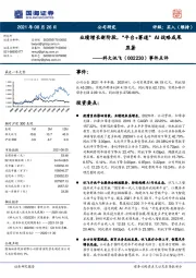 事件点评：业绩增长新阶段，“平台+赛道”AI战略成果显著