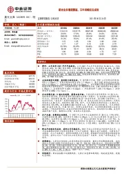 新老业务增速靓丽，五年战略初见成效