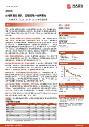 2021年中报点评:前端恢复正增长,后端受海外疫情影响