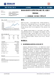 事件点评:海运和原材料不利因素导致业绩下滑,逆境中彰显韧性