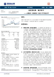 2021年中报点评：高质量发展，稳步前行