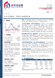上半年高增长,泵阀产品继续突破