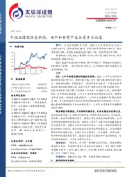 中报业绩创历史新高，碳中和背景下龙头竞争力凸显