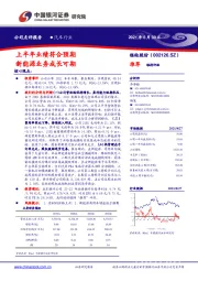 上半年业绩符合预期 新能源业务成长可期