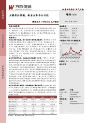 点评报告：业绩符合预期，新老业务齐头并进