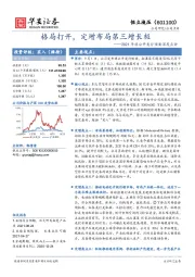 2021年非公开发行预案深度点评：格局打开，定增布局第三增长极