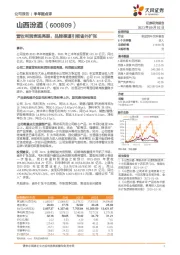 营收利润表现亮眼，品牌渠道引领省外扩张