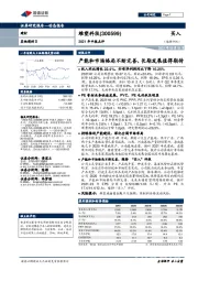 2021年中报点评:产能和市场格局不断完善,长期发展值得期待
