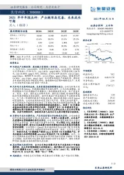 2021年半年报点评：产业链布局完善，未来成长可期