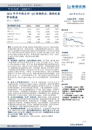 2021年半年报点评：Q2短期承压，期待改善带动提速