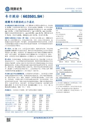 理解韦尔股份的三个层次