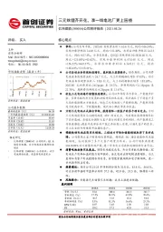 公司简评报告：三元铁锂齐开花，准一线电池厂更上层楼