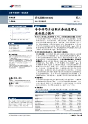 2021年中报点评：半导体芯片检测业务快速增长，盈利能力提升