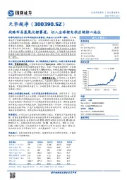 战略布局氢氧化锂赛道,切入全球锂电供应链核心地位