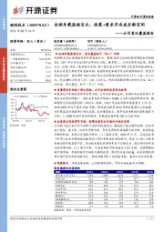 公司首次覆盖报告：全球车载监控巨头，政策+需求开启成长新空间