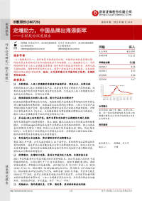 乐歌股份深度报告:定增助力,中国品牌出海添新军