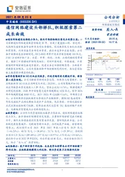 通信网络建设头部梯队，积极探索第二成长曲线